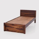 Vimbera Solid Wood Single Bed in Rustic Natural Tone - Image 8