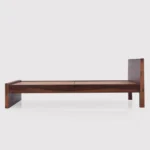 Vimbera Solid Wood Single Bed in Rustic Natural Tone - Image 9