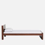 Norten Sheesham Wood Single Bed In Honey Oak Finish - Image 3