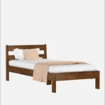 Soverb Single Size Bed In Brown Maple Colour - Image 7
