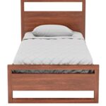 Ava Sheesham Wood Single Bed In Provincial Teak Finish - Image 8