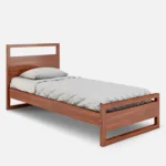 Ava Sheesham Wood Single Bed In Provincial Teak Finish - Image 10