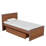 Huren Sheesham Wood Single Bed In Honey Oak Finish With Trundle - Image 9
