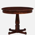 Rrveta Sheesham Wood Dining Set in Warm Forest Tone (SET OF 2) - Image 3