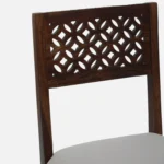 Euenvra Solid Wood Dining Table with Clean Natural Look (SET OF 2) - Image 2
