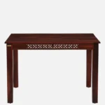 Euenvra Solid Wood Dining Table with Clean Natural Look (SET OF 2) - Image 8