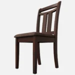 place Solid Wood Dining Chair In Mahogany Colour (SET OF 2) - Image 5