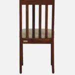 Forvyn Solid Wood 4 Seater Dining Set in Rich Organic Texture - Image 4