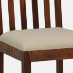 Forvyn Solid Wood 4 Seater Dining Set in Rich Organic Texture - Image 9