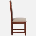 Gorvica Sheesham Wood Dining Set with Smooth Organic Finish - Image 2