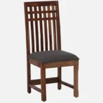 Eenvira Solid Wood Dining Table with Natural Flow Finish - Image 2