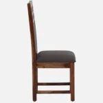 Eenvira Solid Wood Dining Table with Natural Flow Finish - Image 3