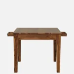 Aenvira Solid Sheesham Wood 4 Seater Dining Table Set in Elegant Natural Tone - Image 5
