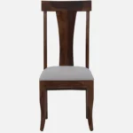 Norveth Solid Wood Dining Table in Deep Nature Tone - Image 5