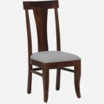 Norveth Solid Wood Dining Table in Deep Nature Tone - Image 9