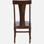 Norveth Solid Wood Dining Table in Deep Nature Tone - Image 11