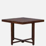 Yorvella Solid Wood Dining Table Set in Natural Harmony Finish - Image 5