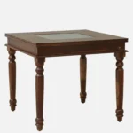 Uelvora Sheesham Wood Dining Set in Light Earth Finish - Image 5