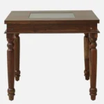 Uelvora Sheesham Wood Dining Set in Light Earth Finish - Image 4