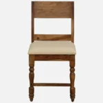 Uelvora Sheesham Wood Dining Set in Light Earth Finish - Image 10
