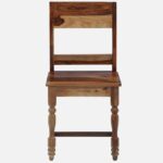 Beltrix Solid Wood Dining Table in Raw Nature Tone - Image 2