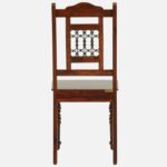 Denvora Solid Wood Dining Table in Pure Organic Finish - Image 5