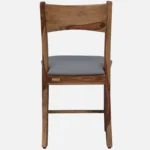Sorevyn Sheesham Wood Dining Set in Natural Flow Texture - Image 4