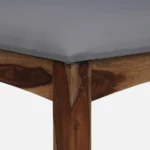 Sorevyn Sheesham Wood Dining Set in Natural Flow Texture - Image 5