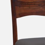 Pelvion Solid Wood Dining Table in Premium Natural Aesthetic Finish - Image 2