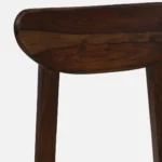 Anya Sheesham Wood Dining Chair In Scratch Resistant Provincial Teak Finish (SET OF 2) - Image 8