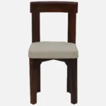 Aanya Wooden Dining Chair In Scratch Resistant Tubbaq Finish (SET OF 2) - Image 6