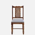 Trisa Sheesham Wood Dining Chairs in Scratch Resistant Honey Oak Finish (Set Of 2) - Image 4