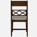 kroump Sheesham Wood Dining Chair In Provincial Teak Finish (Set Of 2) - Image 5