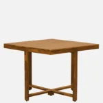 Oeltrona Sheesham Wood Dining Table Set in Warm Natural Tone with Smooth Finish - Image 10