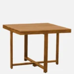 Oeltrona Sheesham Wood Dining Table Set in Warm Natural Tone with Smooth Finish - Image 12