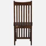 Porvexa Solid Wood Dining Table with Natural Texture and Strong Wooden Base - Image 7