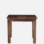 Servixa Solid Wood 6 Seater Dining Table in Natural Grain Finish for Modern Homes - Image 5