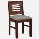 ldoria Sheesham Wood Dining Table in Classic Natural Finish - Image 2