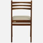 Balvona Solid Wood Dining Table in Earthy Natural Tone - Image 7