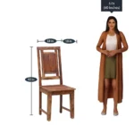 Klorvyn Acacia Wood Dining Table in Natural Warm Finish - Image 3