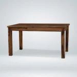 Sudora Solid Wood Dining Table in Real Wood Essence Finish - Image 6