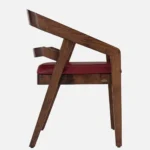 Nain Sheesham Wood Arm Chair In Honey Oak Finish (SET OF 2) - Image 7