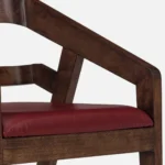 Nain Sheesham Wood Arm Chair In Honey Oak Finish (SET OF 2) - Image 9