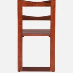 Nain Sheesham Wood Folding Dining Chair In Honey Oak Finish (SET OF 2) - Image 5