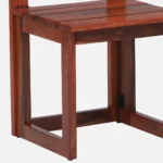 Nain Sheesham Wood Folding Dining Chair In Honey Oak Finish (SET OF 2) - Image 9