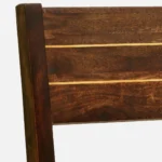 Nain Sheesham Wood Cushioned Dining Chair With Brass Inlay In Provincial Teak Finish (SET OF 2) - Image 7