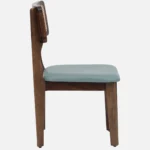 Nain Sheesham Wood Dining Chairs In Scratch Resistant Provincial Teak Finish (SET OF 2) - Image 5