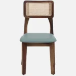 Nain Sheesham Wood Dining Chairs In Scratch Resistant Provincial Teak Finish (SET OF 2) - Image 7