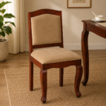 Nain Sheesham Wood Dining Chairs In Honey Oak Finish (SET OF 2)
