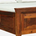 Wokyo Modern King Size Bed with Underbed Storage and Premium Wooden Finish - Image 2